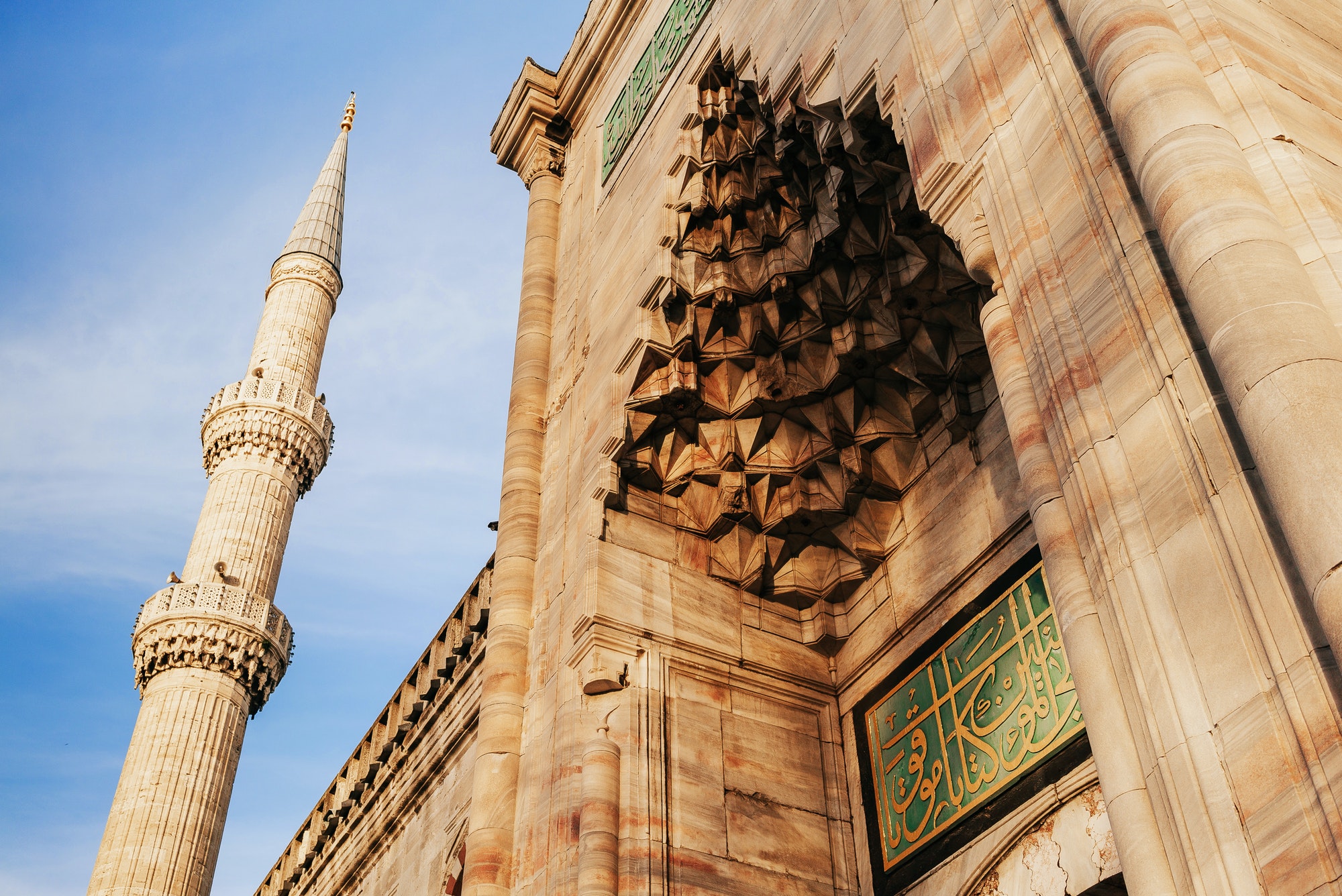 Sultan Ahmet Mosque In Istanbul.